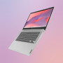 Lenovo IdeaPad Slim 3 Chromebook 14M868 - Ordinateur Portable 14'' FHD (MediaTek Kompanio 520, RAM 4Go, SSD 128Go, Arm Mali-G52 