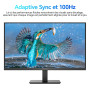 KOORUI E2212F 21.45 Pouces Ecran PC, FHD 1920 x 1080 100Hz Moniteur, Adaptive Sync HDMI 1.4, Eye Care, inclinable de -5° à 15°, 