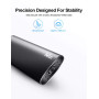 Netac SSD Externe 2To USB 3.2 GEN 2, Disque Dur Externe jusqu'à 550MB/s (10 Gbps, USB C, Aluminum)