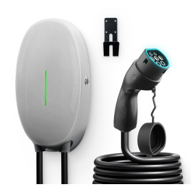 WISSENERGY Wallbox 7kW Type 2 Station de Recharge Voiture électrique, Monophasé 32A Chargeur Rapide véhicules électriques avec c