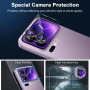 Aerku 2 Pièces Anti-Espion Protecteur D'écran pour Xiaomi Mi 17 Pro Max, Privacy Verre Trempé, 2 Pièces Vitre Écran Arrière et C