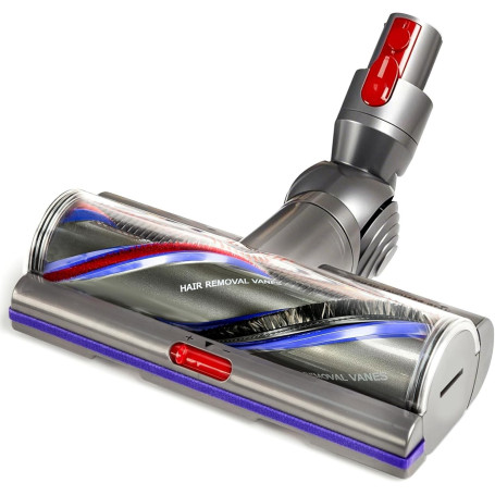 Tête de Brosse de Remplacement à Couple Élevé Anti-Enchevêtrement pour Dyson V11 V15 V10 V8 V7, Aspiration Réglable pour Moquett