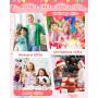 Gofunly Appareil Photo Instantané Enfant 2,4 Pouces - Caméra Vidéo Numérique 1080P avec Carte 32GB & 3 Rouleaux de Papier, Cadea