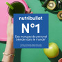 Nutribullet Pro 1200, Blender électrique, Broyeur, Smoothie Blender, Blender multifonctions, puissance 1200w, verres 700ml et 90