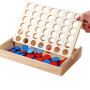 VingaHouse Jeux de société Enfant - Jeu de société en Bois-Jouet éducatif - Jeu de Voyage Portable - Convient comme Cadeau pour 