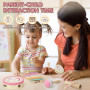Lehoo Castle Jouet Enfant Instrument de Musique, Bebe Xylophone Musicaux Montessori Jouet en Bois Bebe Jouet Cadeau Fille Garçon