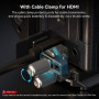 SMALLRIG A6700 Cage Kit avec Serre-Câble pour HDMI pour Sony A6700, Plaque de Dégagement Rapide Intégrée pour Arca, Cage Vidéo p
