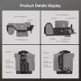 SMALLRIG A6700 Cage Kit avec Serre-Câble pour HDMI pour Sony A6700, Plaque de Dégagement Rapide Intégrée pour Arca, Cage Vidéo p