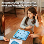Échiquier magnétique Sctnny avec disque de punition, jeu magnétique de table, accessoires de fête pour réunion de famille, voyag