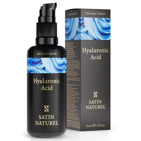 Serum Acide Hyaluronique Visage 50ml, Booster de Collagene et Acide Hyaluronique Pur - Acide Hyaluronique Serum Visage - Serum A