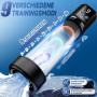 Tagnaff Pompe à Pénis Sextoyse Homme Masturbateurs masculins avec 9 D'aspiration&9 Modes Entraînement Masturbateur Sex Toys Vibr