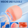 Tagnaff Pompe à Pénis Sextoyse Homme Masturbateurs masculins avec 9 D'aspiration&9 Modes Entraînement Masturbateur Sex Toys Vibr