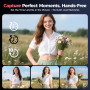 Appareil Photo Numérique 4K Digital: 64MP Appareils Numérique avec Écran Rabattable 180° - Camera pour Vlog avec Carte 32GB - po