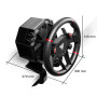 Thrustmaster T598 + TH8S – Pack Sim Racing Hautes Performances – Volant à Retour de Force + Levier de Vitesse en H 7+1 en Métal 