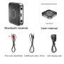 SONRU Récepteur Bluetooth 5.3, Adaptateur Bluetooth Récepteur Audio sans Fil de Voiture avec Câble RCA AUX 3,5 mm, Doubles Sorti