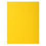 EXACOMPTA Paquet de 100 sous-chemises Rock's en carte 80 g, coloris jaune