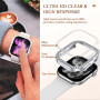 Kamita [4Pièces] Diamant Coque pour Apple Watch 10 42mm, Paillettes PC Bumper Case Sans Protecteur d'écran pour iWatch10, Bling 