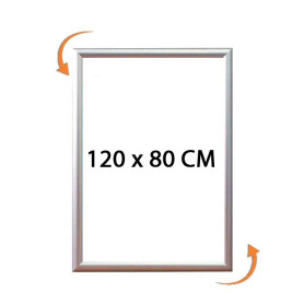 CADRO-CLIC Mural 120 x 80 cm Coins Chromés 129,99 €