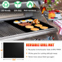 Grilliance 38pcs Kit Barbecue Set Accessoires de Grill en Acier Inoxydable pour Hommes,Ensemble d'Ustensiles de Grill de Haute Q