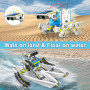 13 en 1 Robot Solaire, Robot Jouet Enfant Maquette Voiture Jeux de Construction Robotique Éducative Exterieur Experiences Scient