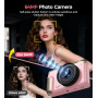 Appareil Photo Numérique 4K Digital: 64MP Appareil Photo Compact pour Vidéo avec Écran 3" Abattable 180° Digital Camera avec Zoo