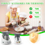 Hossom Couteau Mélangeur pour Thermomix TM5 / TM6, Couteau Mélangeur en Acier Inoxydable Accessoire de Remplacement Thermomix, P