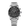 Tommy Hilfiger Montre Analogique Multifunction à Quartz pour Homme avec Bracelet en Acier Inoxydable ou Bracelet en Cuir
