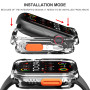 Diruite 2 Pièces Coque pour Apple Watch SE 3/2/1 /Series 6 5 4 44mm/Series 9/8/7 45mm Protection,Ultra Mince Antichoc Doux TPU C