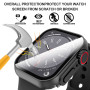 Diruite Protection Écran pour Apple Watch SE 3/2/1 /Series 6 5 4 44mm Coque,HD Apparence Créative Ultra Mince PC+Verre Trempé Ca