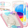 SEYMAC stock Coque pour iPad (A16) 11ème/10ème Génération 11/10,9 Pouces 2025/2022, Coque Antichoc avec Protecteur D'écran, Supp