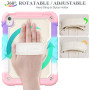 SEYMAC stock Coque pour iPad (A16) 11ème/10ème Génération 11/10,9 Pouces 2025/2022, Coque Antichoc avec Protecteur D'écran, Supp
