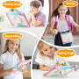 SEYMAC stock Coque pour iPad (A16) 11ème/10ème Génération 11/10,9 Pouces 2025/2022, Coque Antichoc avec Protecteur D'écran, Supp