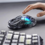 GravaStar Mercury M2 Souris de Jeu – Souris de Jeu MMO pour Ordinateur avec capteur Optique 26 000 DPI – Design léger évidé – 5 