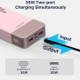 Chargeur Portable 20000mAh, JUOVI Chargeur Portable 35W, Chargement Rapide, PD3.0 QC4.0 Batterie Externe pour téléphone avec Aff
