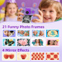 ORGSTA Appareil Photo Enfant Instantané Impression Numériques Photo Creator Kids Cadeaux de Noël Nouvel an Anniversaire pour 3-1
