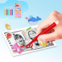 Appareil Photo Enfant, Appareil Photo Instantané 2.4" Écran avec Papier d'impression et Carte 32GB, Mode Video et Selfie, Jouet 