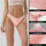 Lakpoau Tanga Coton Femmes String Tangas Femme Culotte Strings Slip Sport Women Thong Underwear Hipster Shorties S-XL