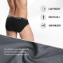 Channo Slips en Coton pour Hommes Uomo - Invisible et Doux