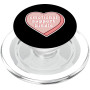 Soutien émotionnel Kindle Cœur Rose PopSockets PopGrip pour MagSafe