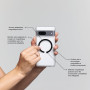 Soutien émotionnel Kindle Cœur Rose PopSockets PopGrip pour MagSafe
