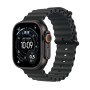 Apple Watch Ultra 3 [GPS + Cellular 49 mm] Montre connectée Course à Pied et Multisport avec boîtier Titane Noir et Bracelet Oce