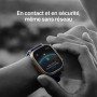 Apple Watch Ultra 3 [GPS + Cellular 49 mm] Montre connectée Course à Pied et Multisport avec boîtier Titane Noir et Bracelet Oce