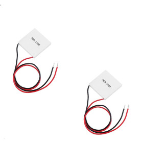 DollaTek 2Pcs TEC1-12705 40x40MM Plaque de Réfrigération Peltier pour Refroidisseur Thermoélectrique