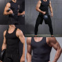 Débardeur de Compression Sport Homme Gainant Maillot de Corps Amincissant Ventre Plat Minceur Sous-vêtements