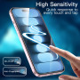 JETech Protection D'écran pour iPhone 15 6,1 Pouces, Sans Bulle, Film en Verre Trempé avec Outil d'Installation Facile, Compatib