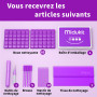 Kit de Nettoyage pour iPhone, Airpods, Nettoyeur Telephone, pour Telephone Portable, Les Écouteurs, etc, Comprend Un Stylo de Ne