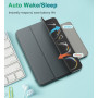 TiMOVO Coque Magnétique Puissant pour iPad Pro 11 Pouces (M5/M4) 2025/2024, Étui Folio Intelligent et Fin avec Auto Sommeil/Réve
