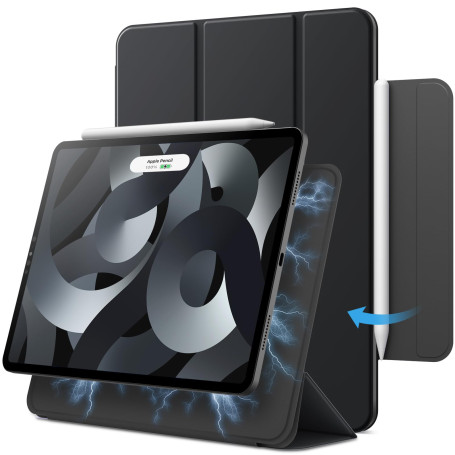 JETech Coque Magnetique pour iPad Air 11 Pouces M3/M2 (2025/2024), iPad Air 5/4 (10,9 Pouces 2022/2020 5eme/4eme Génération), iP