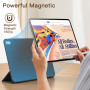 JETech Coque Magnetique pour iPad Air 11 Pouces M3/M2 (2025/2024), iPad Air 5/4 (10,9 Pouces 2022/2020 5eme/4eme Génération), iP
