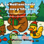 Le Noël enchanté de nos p'tits amis: Livre de coloriage mignon et facile pour enfants Animaux adorables à colorier pendant la pé